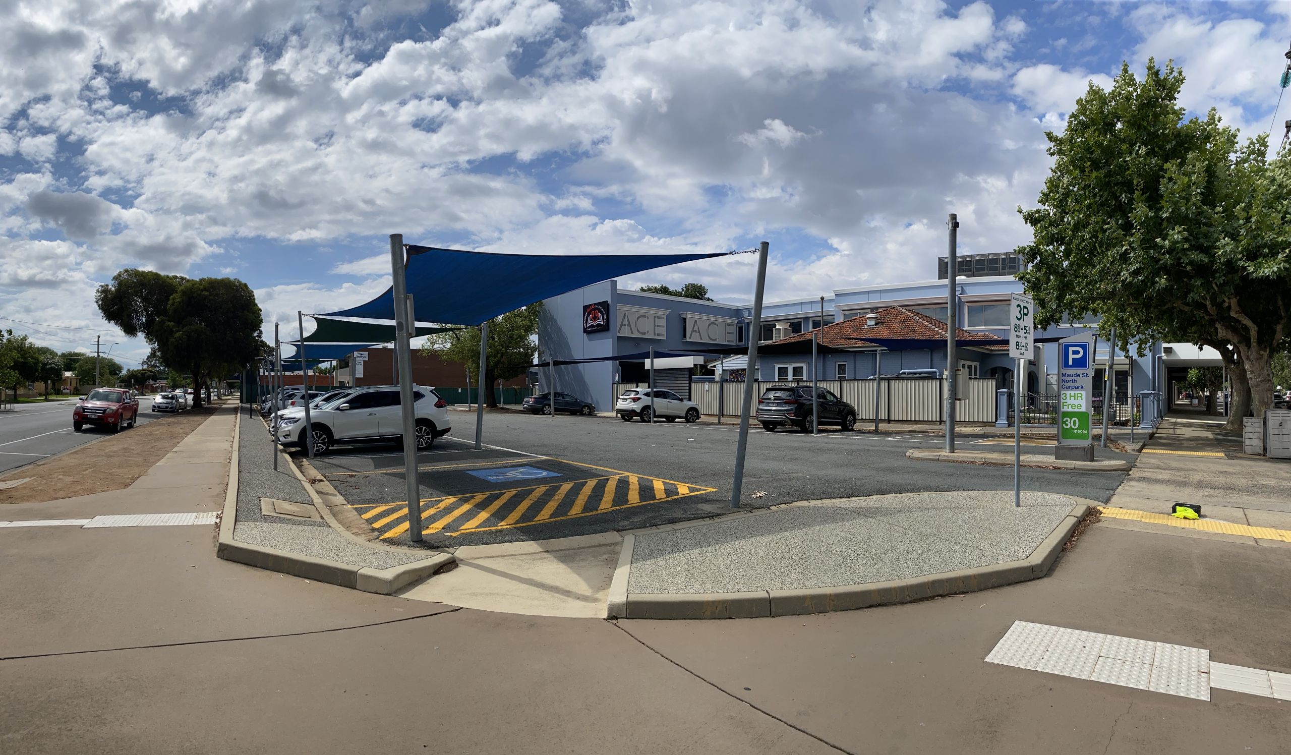 Photo of the car park