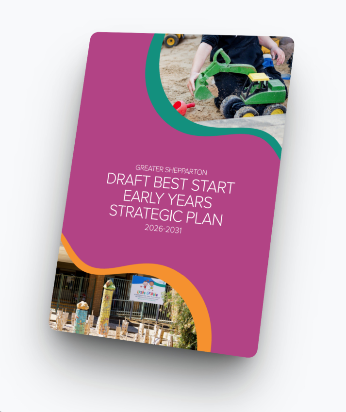 Draft Greater Shepparton Best Start Early Years Strategic Plan 2026-2031 Cover image